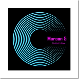 Limitied Edition Maroon 5 Posters and Art